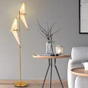 Creative Paper Style 2-Birds Decorative LED Floor Lamp