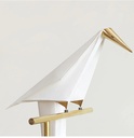 Creative Paper Style 2-Birds Decorative LED Floor Lamp