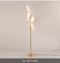 Creative Paper Style 2-Birds Decorative LED Floor Lamp