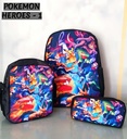 School Bag For Children With Pictures Of Their Favorite Heroes From The Cartoon Series