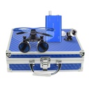 SuperElight Dental Surgical 2.5X420mm With Binocular Loupes + 3W LED Head Light Lamp & Aluminum Box