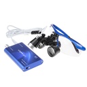 SuperElight Dental Surgical 2.5X420mm With Binocular Loupes + 3W LED Head Light Lamp & Aluminum Box