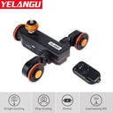 YELANGU L4X LIGHTSABER WOLF MOTORIZED AUTO DOLLY WITH REMOTE CONTROL FOR GOPRO / SMARTPHONE / CAMERA SLIDER