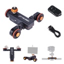 YELANGU L4X LIGHTSABER WOLF MOTORIZED AUTO DOLLY WITH REMOTE CONTROL FOR GOPRO / SMARTPHONE / CAMERA SLIDER