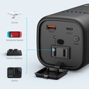 RAVPower PD Pioneer 20,000mAh 80W Built-In AC Outlet Universal Power Bank & Laptop Charger | RP-PB054 |