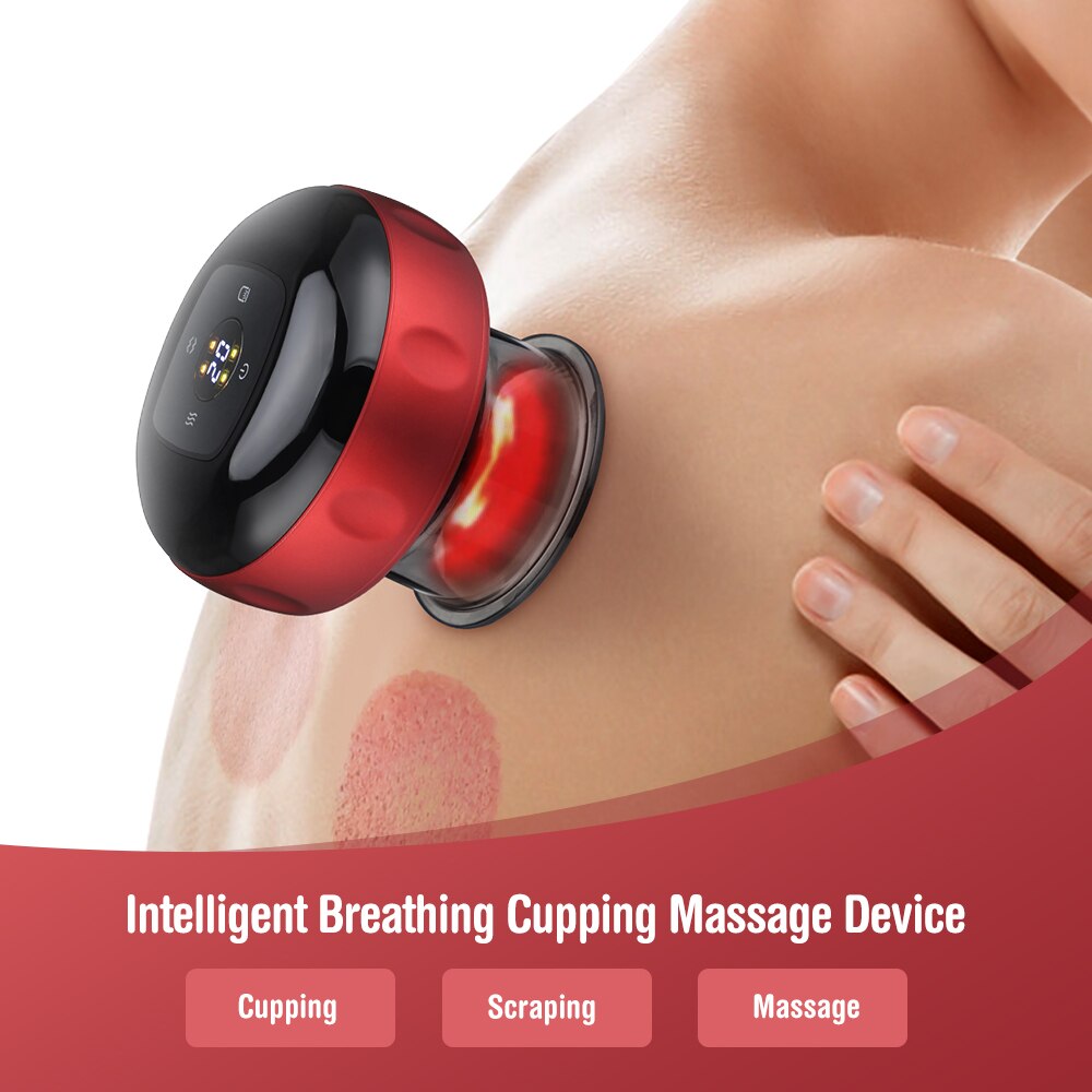 INTELLIGENT BREATHING CUPPING MASSAGE INSTRUMENT