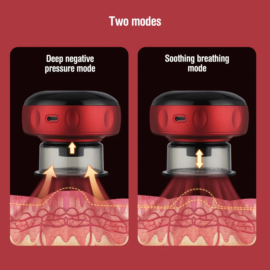 INTELLIGENT BREATHING CUPPING MASSAGE INSTRUMENT