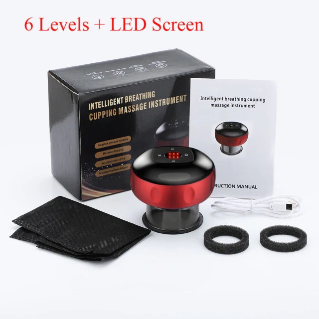 INTELLIGENT BREATHING CUPPING MASSAGE INSTRUMENT
