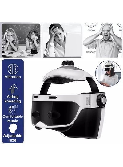 Bang Bang Adjustable Size Electric Multifunctional Physiotherapy Head Massager & Stress Reliever Helmet | ZC-608 |