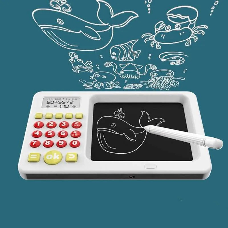 2 in 1 Writing Tablet Mouth Calculator Intelligent Early Education Learning Machine For Boy's & Girl's | LK-V20 |