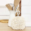 Xiaomi Qualitell Soft Absorbent Chenille Hand Towels Ball Quick Dry / Super Absorbent / No Hair Removal / Hanging Hand Bath Towel For Kitchen Bathroom Use
