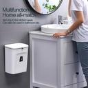 SLIDE COVER MULTI-FUNCTIONAL WALL-MOUNTED CLEANING TRASH CAN BF-GB102