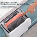 SLIDE COVER MULTI-FUNCTIONAL WALL-MOUNTED CLEANING TRASH CAN BF-GB102
