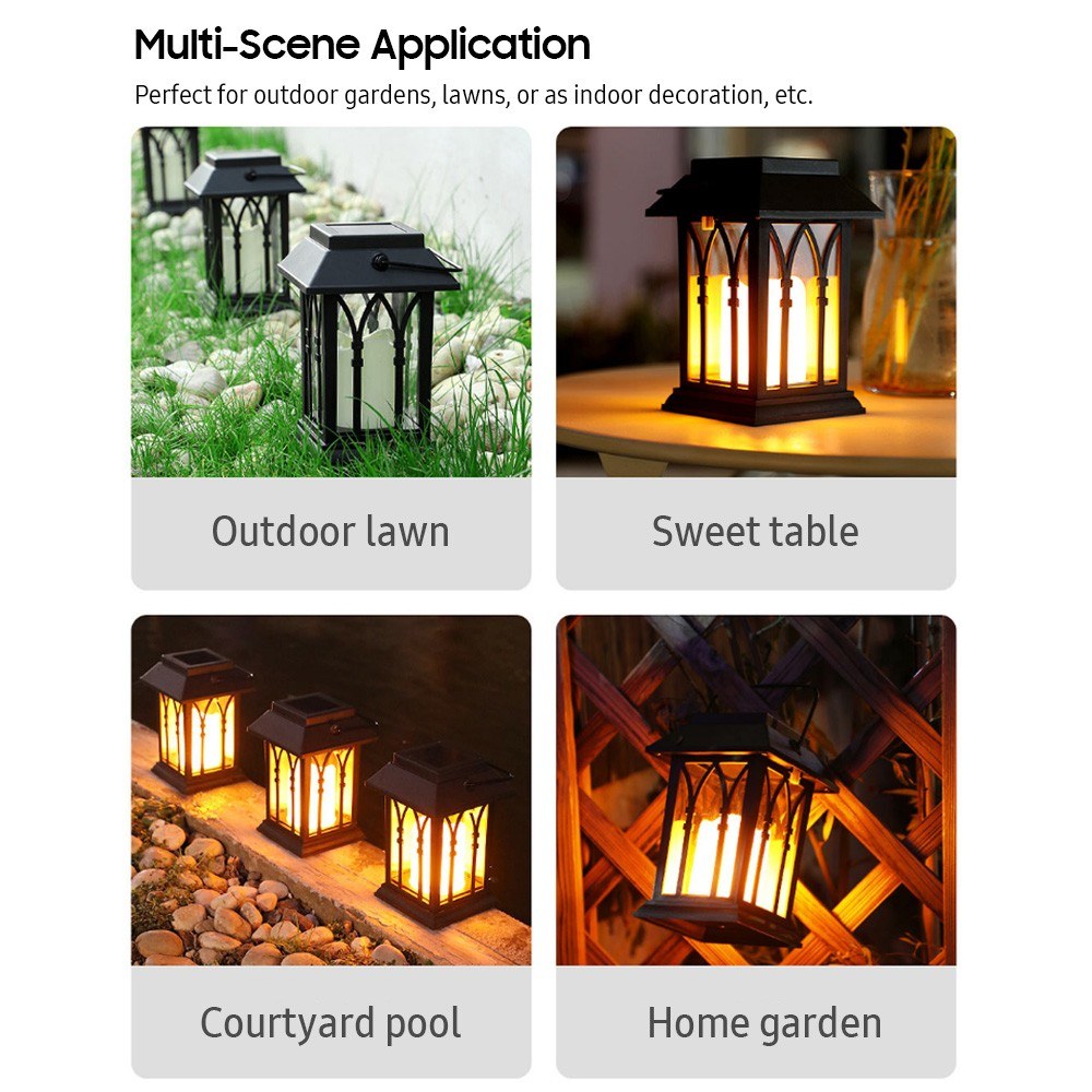 DIANDIAN Solar Garden Light IP44 Waterproof Night Light Energy-Saving Solar Powered Yard Light | ONE PCS |