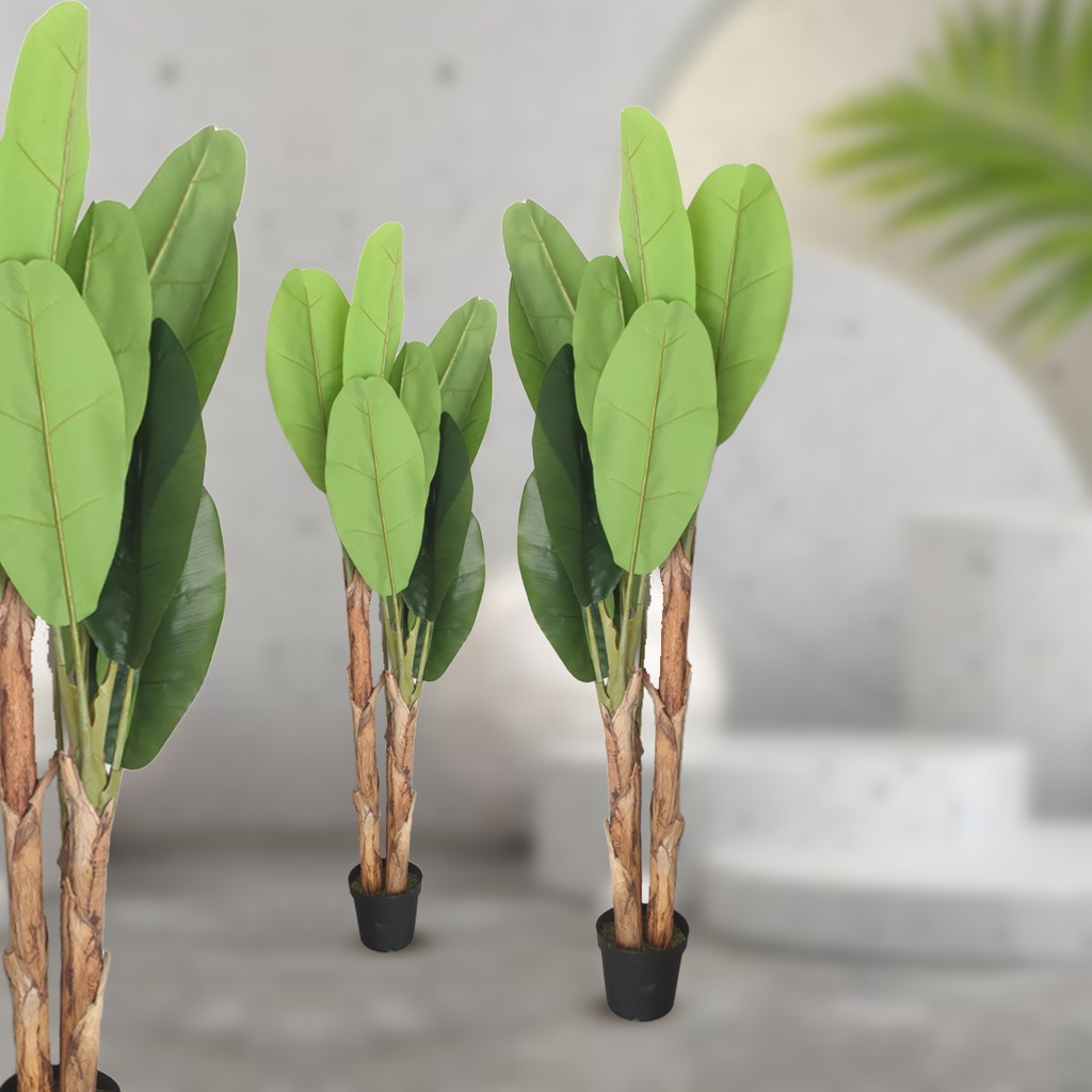 Hand-Made Faux Banana Plant Artificial Decoration Plant For Home & Office Decoration |RA6461|