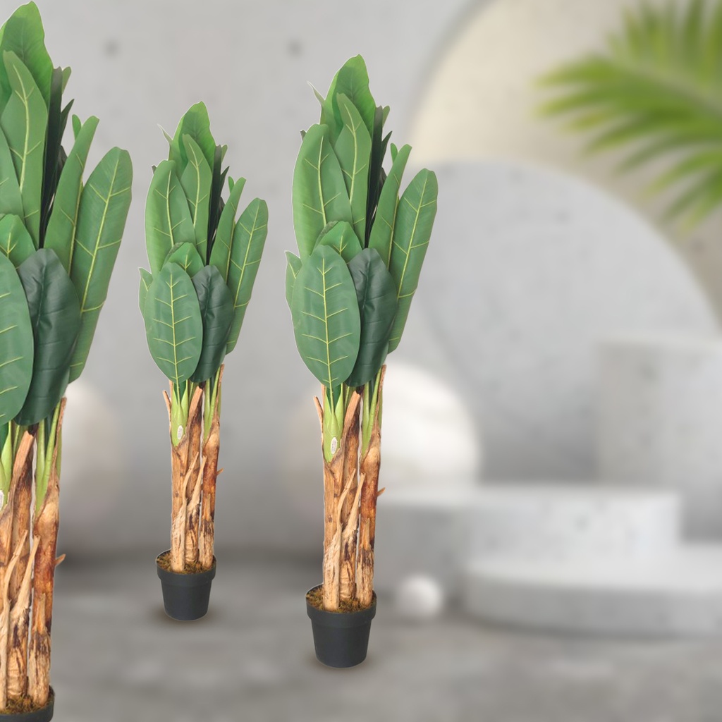 Hand-Made Ficus Audrey Artificial Decoration Plant For Home & Office Decoration | LJ2067 (L) - RA6635 (M) -  MK1212 (S) |
