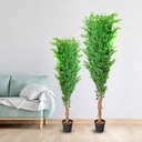 Hand-Made Fiscus Tree Artificial Decoration Plant For Home & Office Decoration |MK1238 (L) / MK1216(S)|