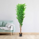 Hand-Made Fiscus Tree Artificial Decoration Plant For Home & Office Decoration |MK1238 (L) / MK1216(S)|