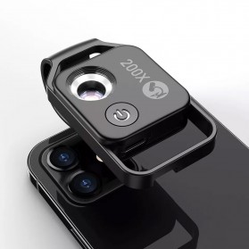 Smartphone Microscope 200x Magnification With CPL |APL-MS002CBK|