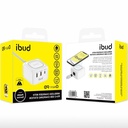 Budi Wireless Charger Multi 3 Ports Charge Station 5W Qi Wireless Charger | M8J317W |