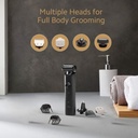 Xiaomi Grooming Kit Pro Trimmer Professional Shaver head, grooming blade, Nose & Ear trimming blade, Hair Clipper beard comb x 2 | XMGHT2KITLF |