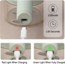 4 in 1 Multifunctional usb rechargeable Handheld Electric Vegetable Cutter Set, Garlic Mud Masher Food Chopper, Portable Mini Wireless Food Processor, vegetable cutter slicer for Garlic Pepper