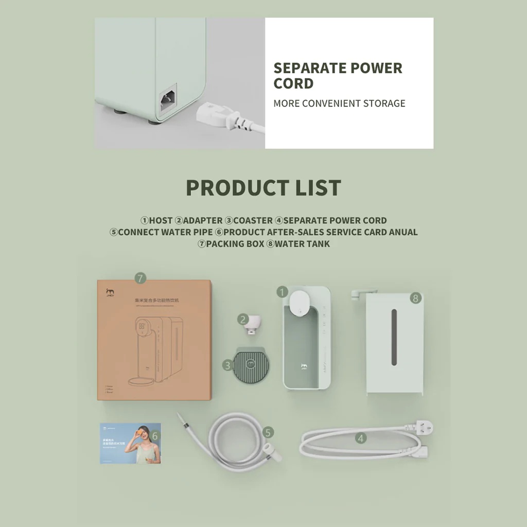 JMEY M2 Plus Instantly Heated Portable Hot Water Dispenser