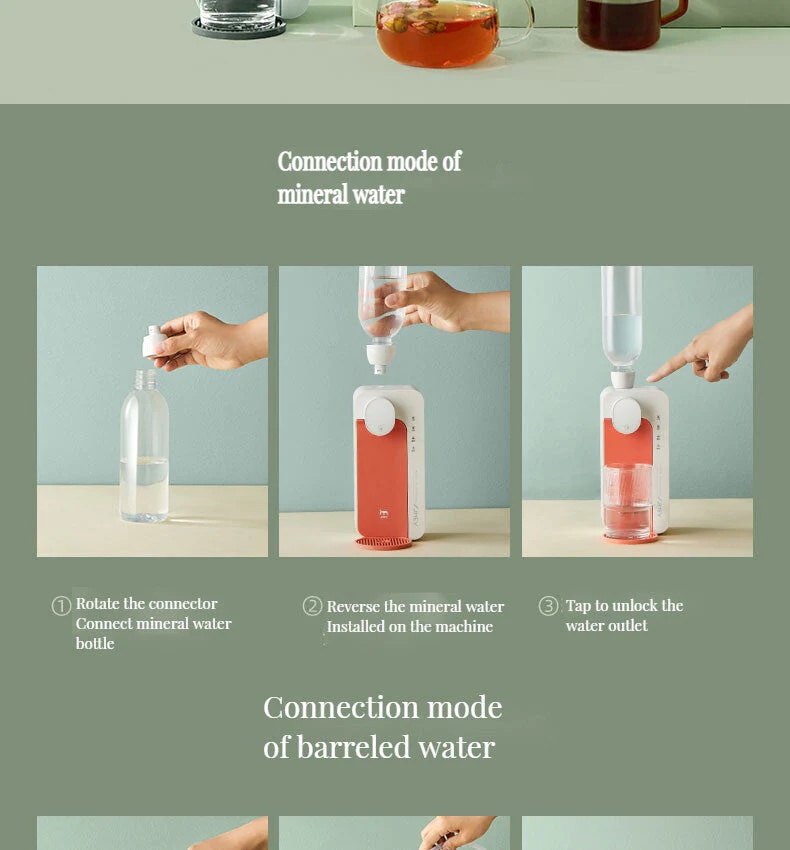 JMEY M2 Plus Instantly Heated Portable Hot Water Dispenser