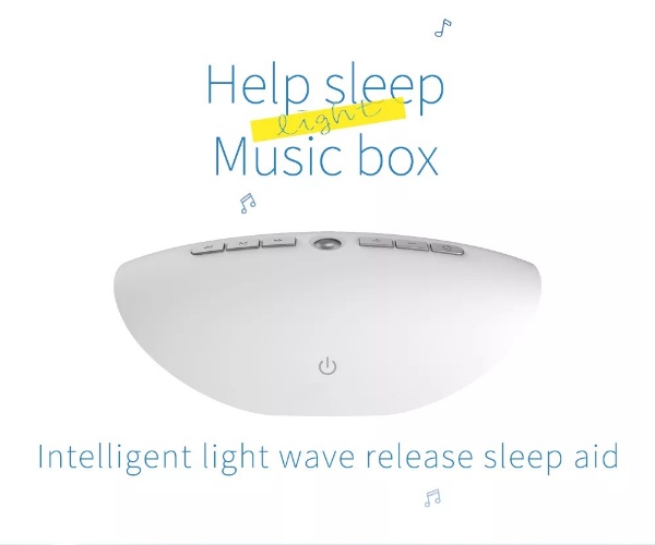 Multi-Functional Natural Sounds Electronic Sleep Therapy Device With LED Night Light | L2 |