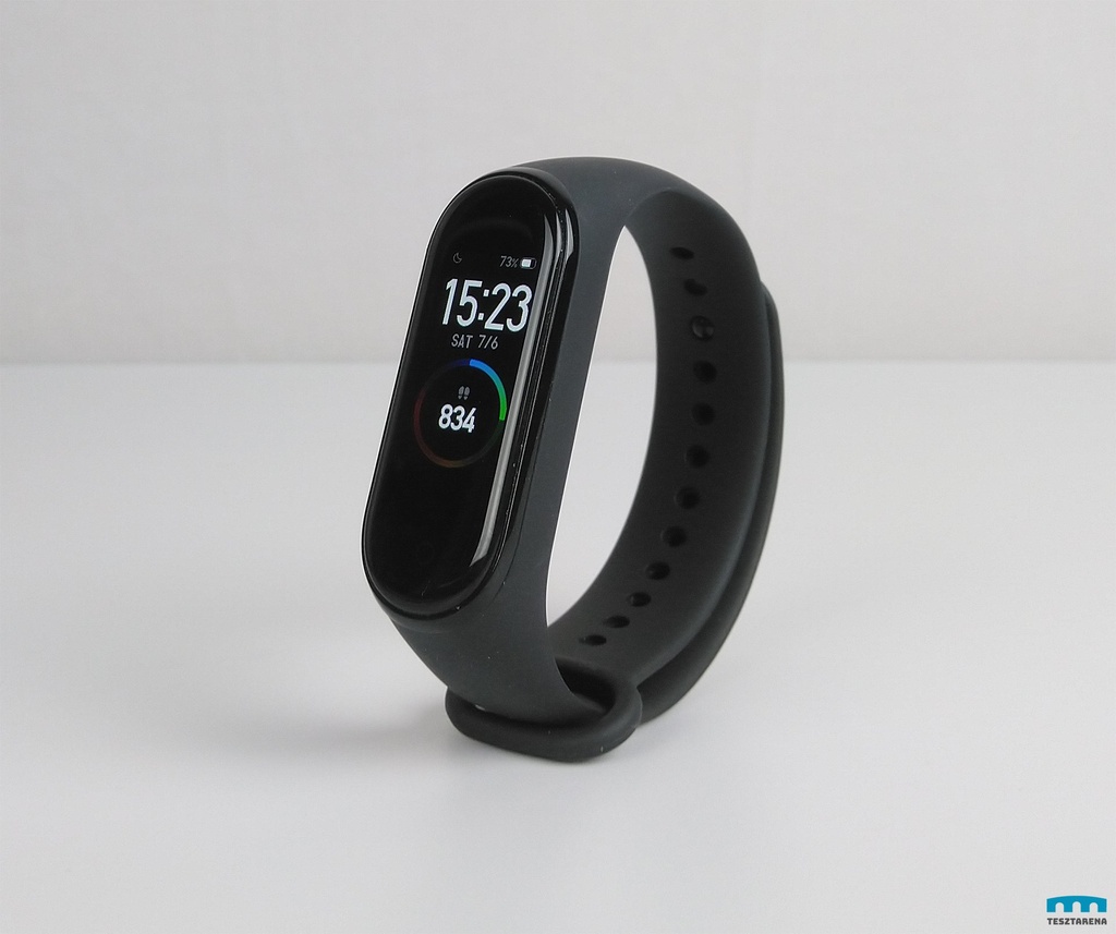 Original Xiaomi Mi Smart band 4 AMOLED Color Screen Wristband 5ATM Long Standby Smart Watch International Version - Black