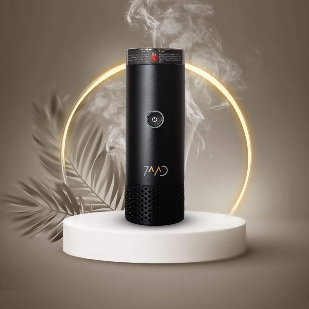 7MD STORE BUKHOOR COMB MULTI-FUNCTION ELECTRONIC HAIR BUKHOOR BURNER WITH | 2,000 | mAh BATTERY CAPACITY DEVICE FOR CAR & PERSONAL USE