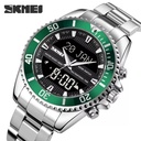 SKMEI Dual Display Luxury Smart Watch With Water-Proof Function