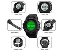 SKMEI Display Luxury Smart LED Azan Watch With Alarm Calender & Water-Proof Function | 1680 |