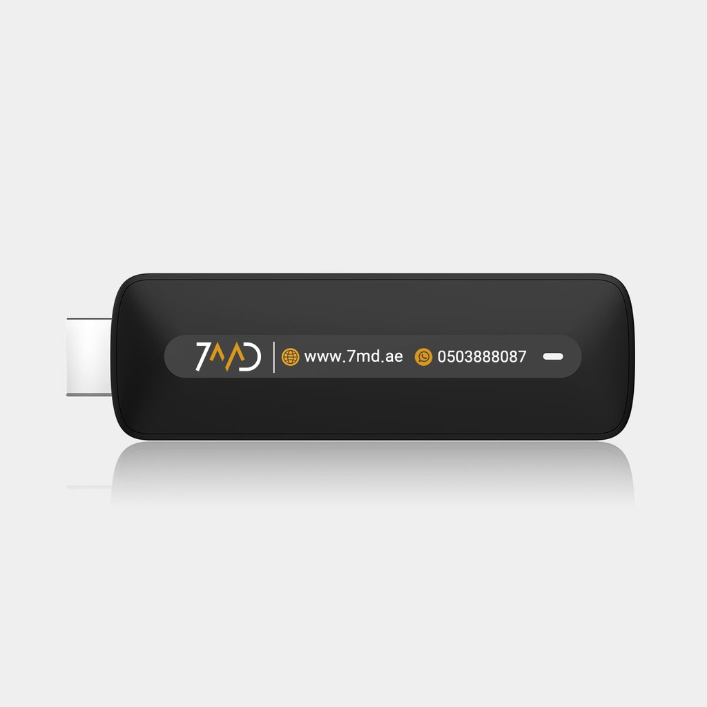 7MD TV Stick Android 11 SMART 4K TV STREAMING STICK WITH REMOTE CONTROL