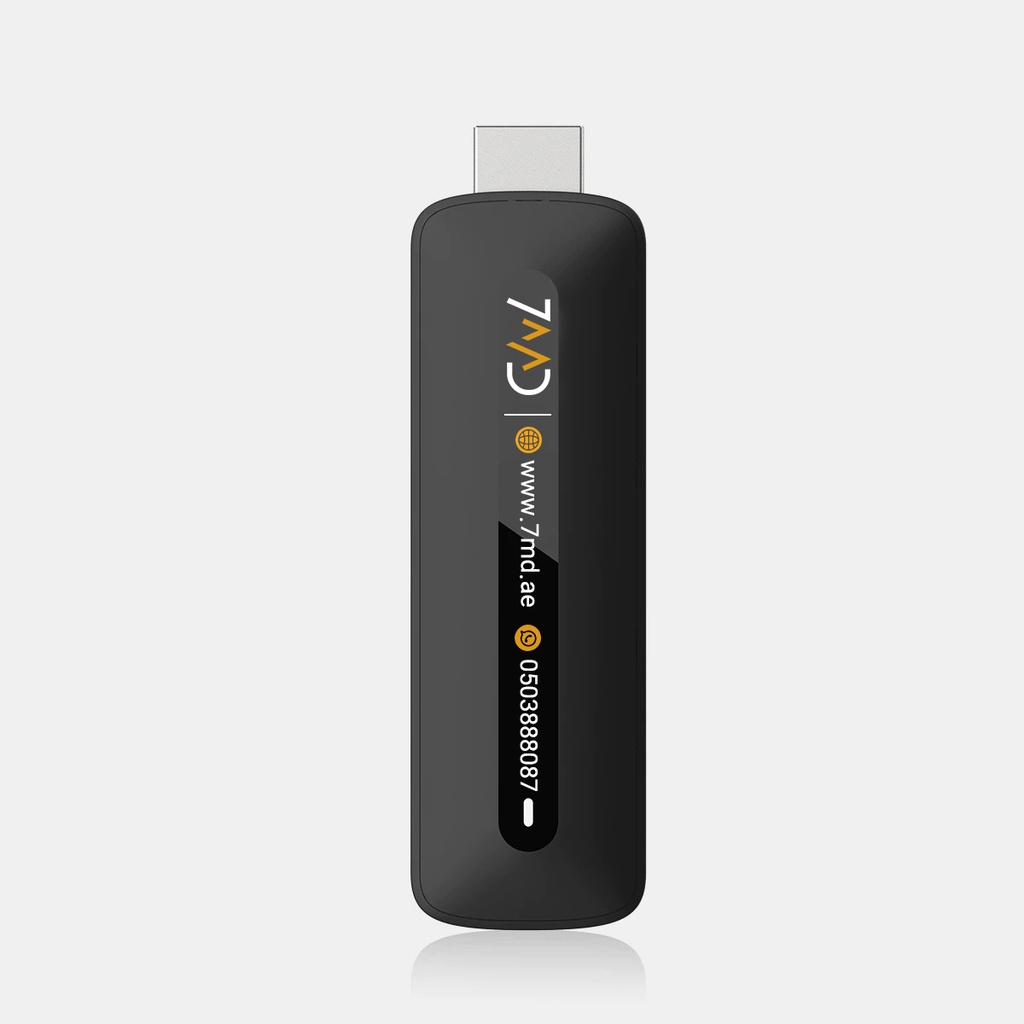 7MD TV Stick Android 11 SMART 4K TV STREAMING STICK WITH REMOTE CONTROL