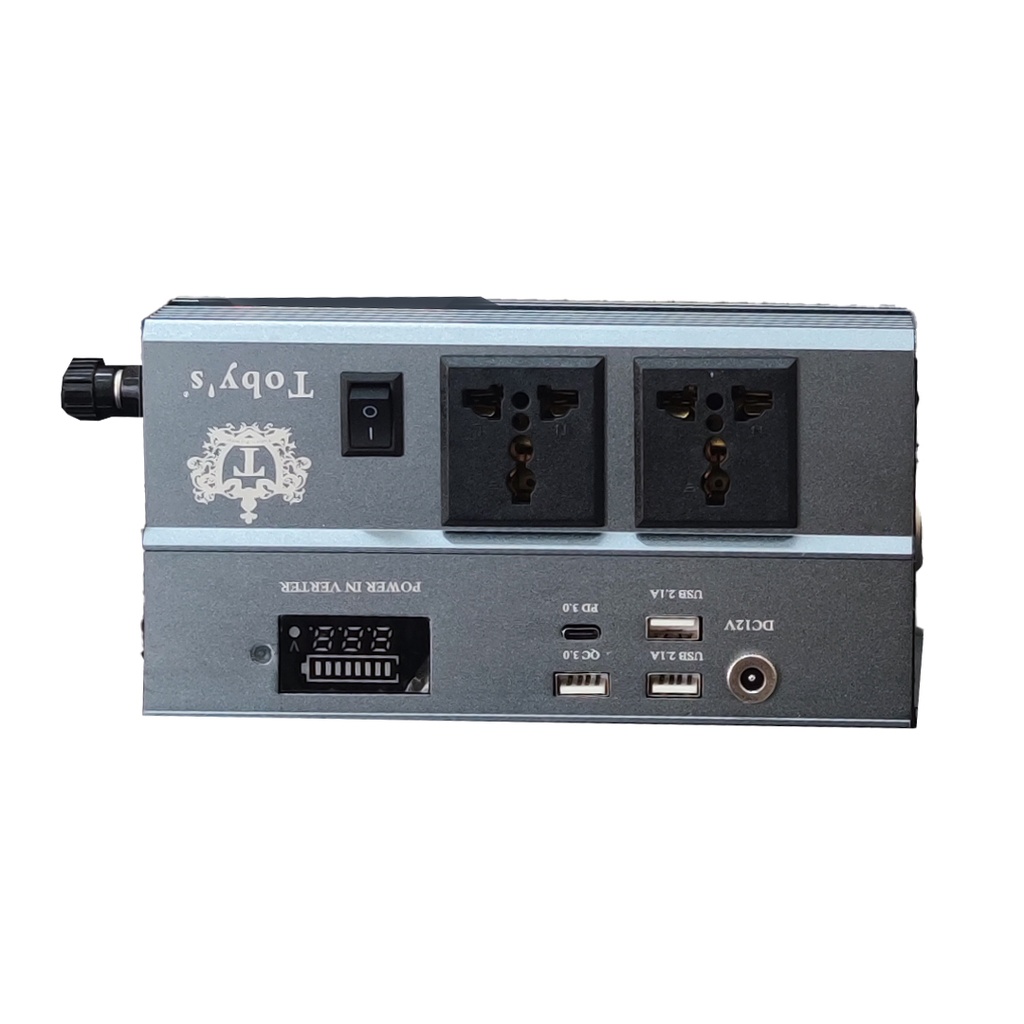 Toby’s 40,000 mAh Battery with Built-in Inverter For Multiple Device Use & Jump Start Car | BTY-40 |