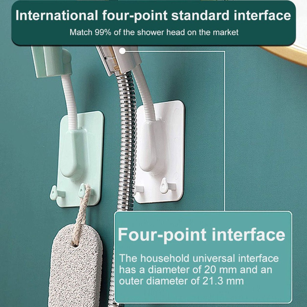 Adjustable 360 Degree Rotation Shower Head Hanger