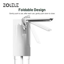 Zolele ZL100 Automatic Folding Water Pump Compatible With Various Type Of Barrels 1200mAh Battery USB Charging - White
