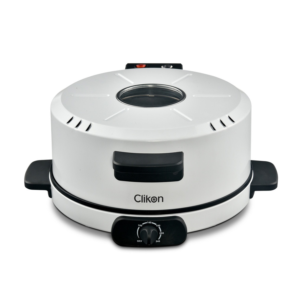 CLIKON - 1800 WATTS ARABIC BREAD / ROTI MAKER WITH ADJUSTABLE TEMPERATURE KNOB, SUPPORTS PIZZA & PANCAKE, CK2450