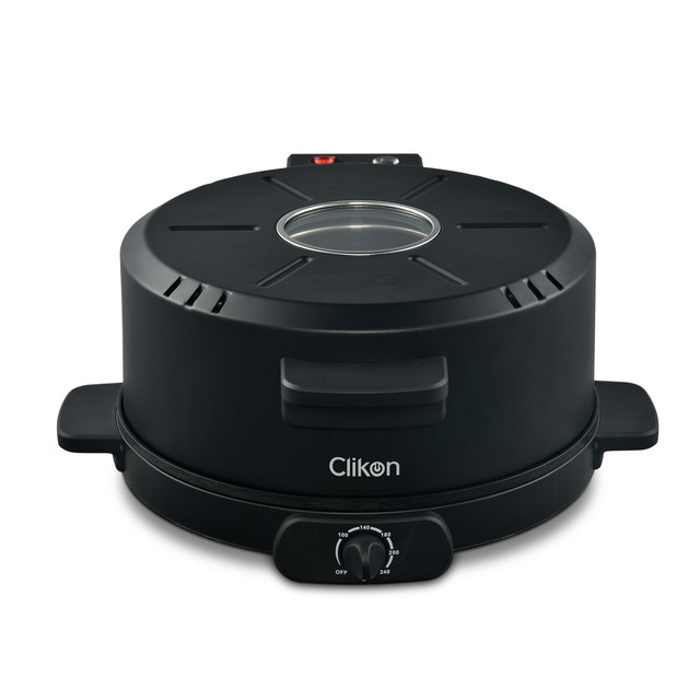 CLIKON - 1800 WATTS ARABIC BREAD / ROTI MAKER WITH ADJUSTABLE TEMPERATURE KNOB, SUPPORTS PIZZA & PANCAKE, CK2450