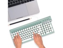 VMAX VIK110 RETRO Wired Multimedia Keyboard for Mac and Windows - Sky Blue