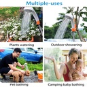 Portable Shower & Bidet Sprayer 12V , Shower Pump for Hiking/Backpacking, Travel, Beach, Pet, Flowering OMEGA KOREA NO-1 | GFS-1314 |