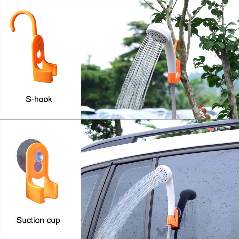 Portable Shower & Bidet Sprayer 12V , Shower Pump for Hiking/Backpacking, Travel, Beach, Pet, Flowering OMEGA KOREA NO-1 | GFS-1314 |