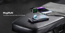 VEGER Dual Wireless PD Fast Power Bank 10000mAh PD22.5W+MagSafe for iPhone/ iWatch/Ear Pods Black | VP-1156 |