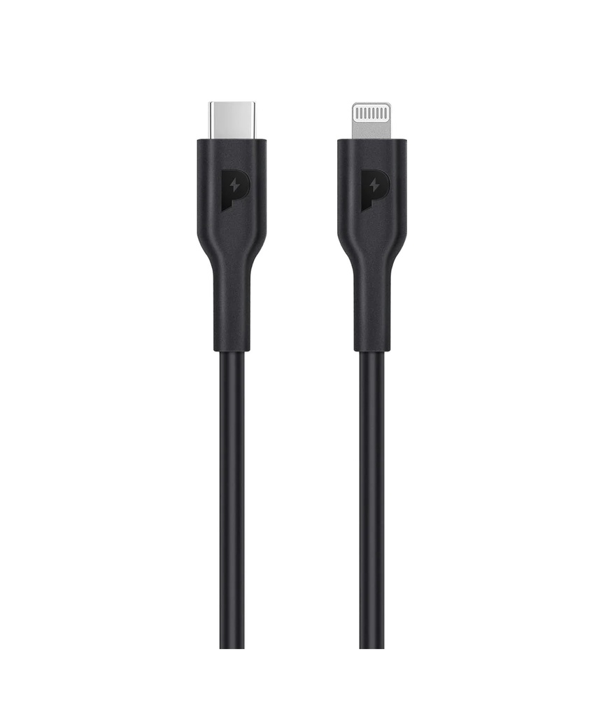Powerology Type C to Lightning Cable 1.2m/4ft | PWCTL1M-BK, ..BU |