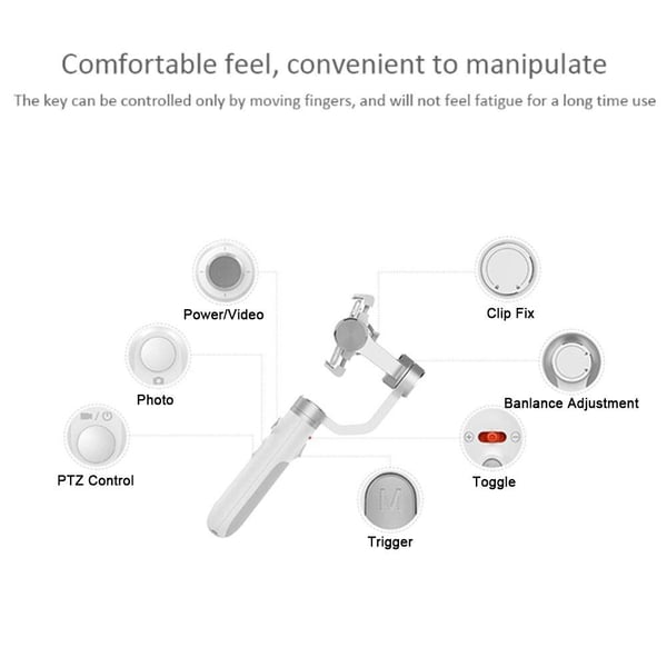 Xiaomi Mijia 3 Axis Handheld Gimbal Stabilizer | SJYT01FM | Smart Phone Holding Platform