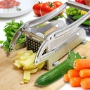 POTATO-CHIPPER French Fry Cutter Machine, Potato Slicers, Stainless Steel Vegetable Shredder for Kitchen 36 Hole Cutting Blades |MD-808|