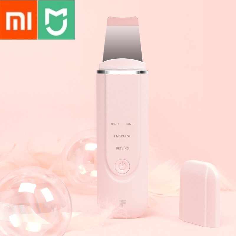 Xiaomi InFace Ultrasonic Ion Acne Cleansing Massage Skin Scrubber Peeling Shovel Facial Pore Cleaner Massager Blackhead Remover (MS7100)