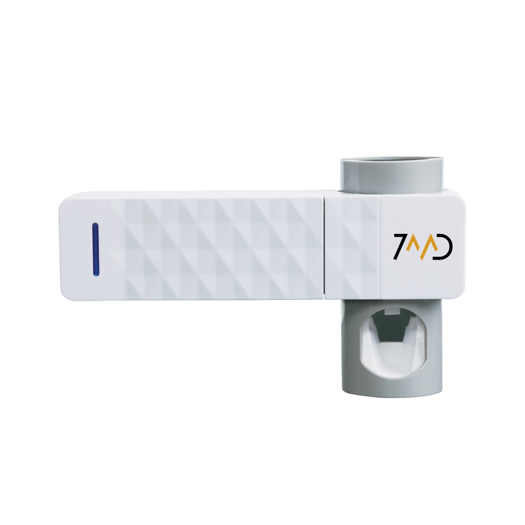7MD Multi Toothbrush Sanitizer and Holder with Automatic Toothpaste Dispenser For Long Term Use