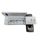 7MD Multi Toothbrush Sanitizer and Holder with Automatic Toothpaste Dispenser For Long Term Use